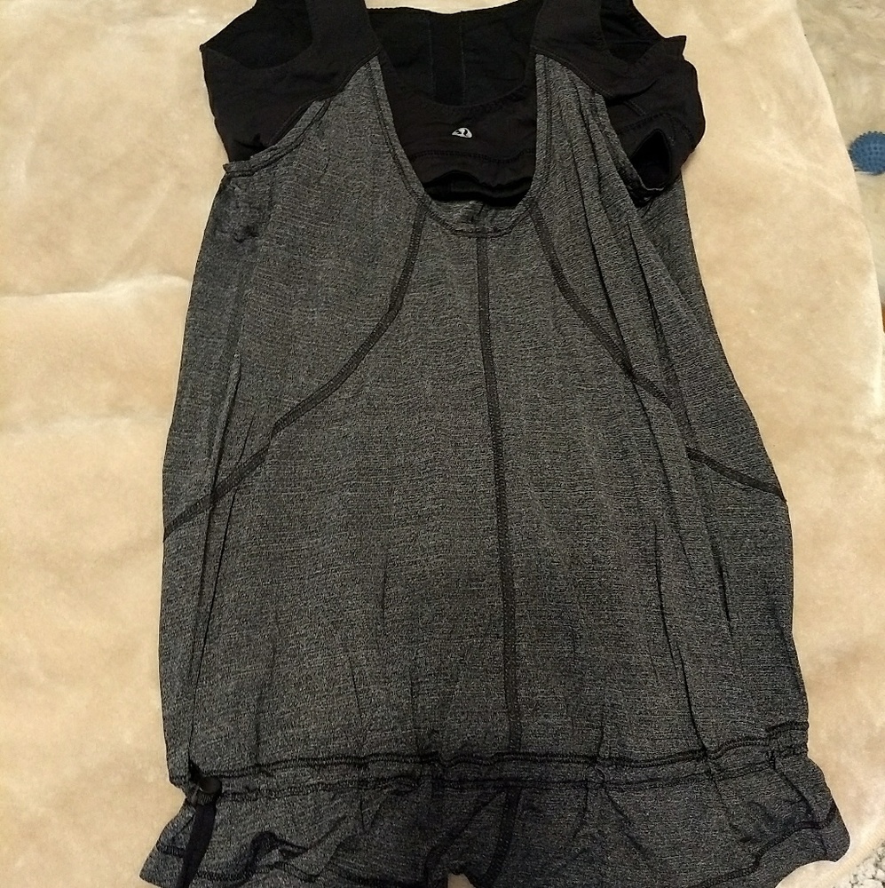 Lululemon Tank (Black and Grey)